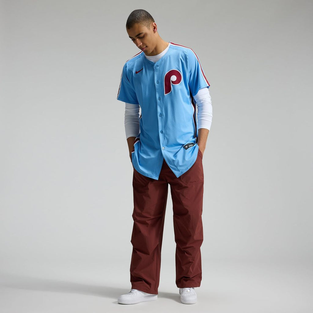 Philadelphia Phillies Nike Blue Authentic Baseball Jersey