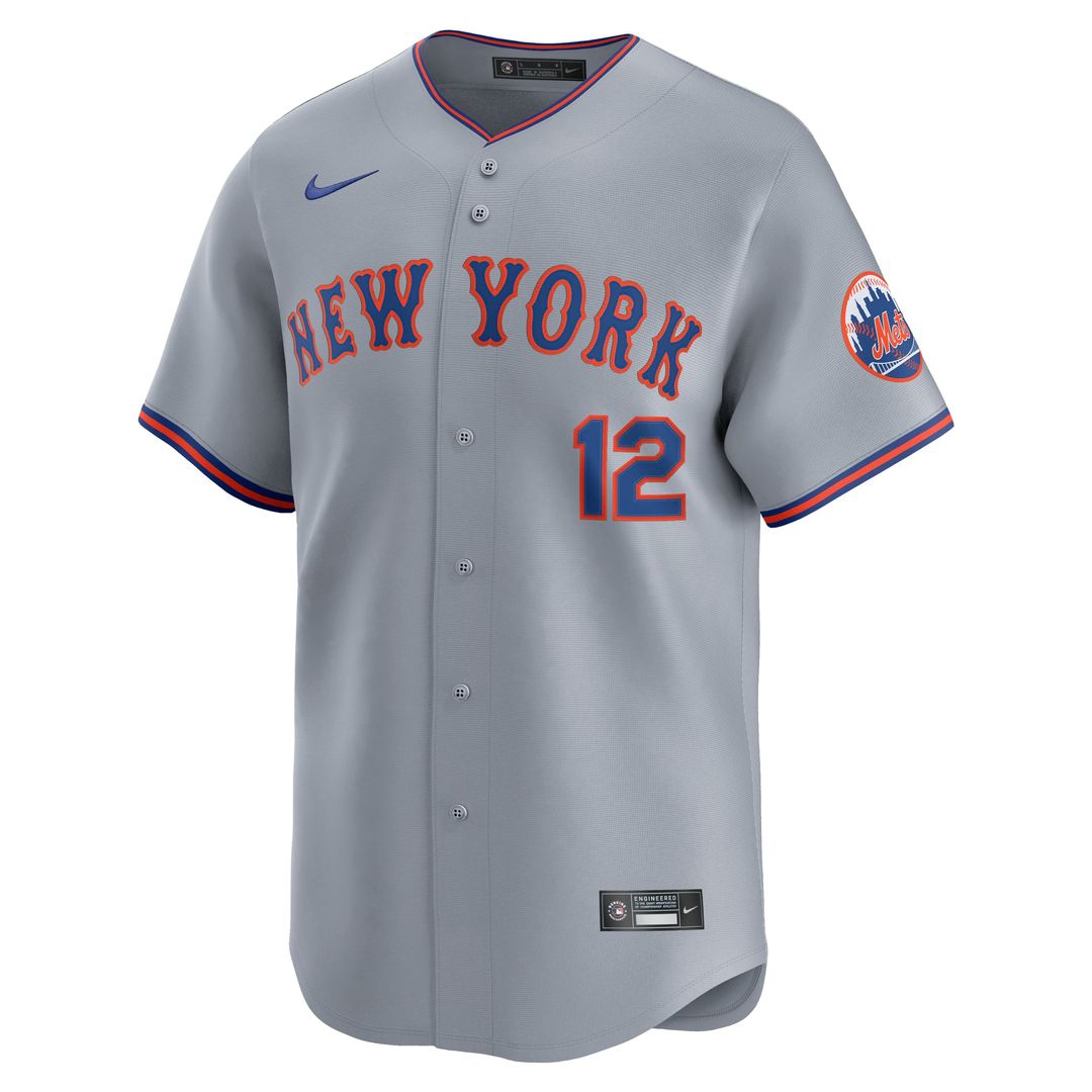 New York Mets Nike Gray Authentic Baseball Jersey
