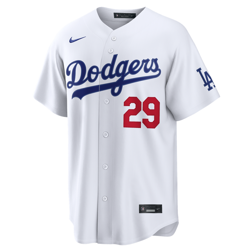 Los Angeles Dodgers Nike White Baseball Jersey