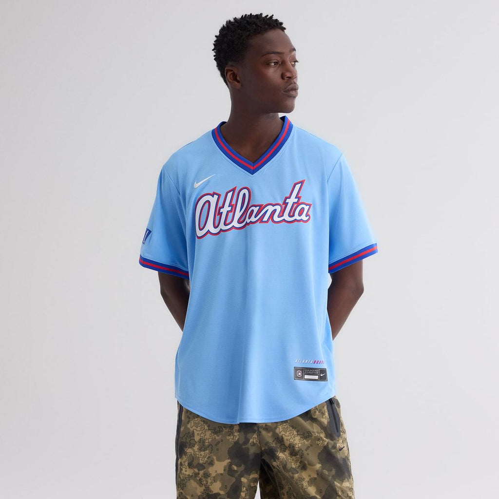 Atlanta Braves Nike Blue Baseball Jersey
