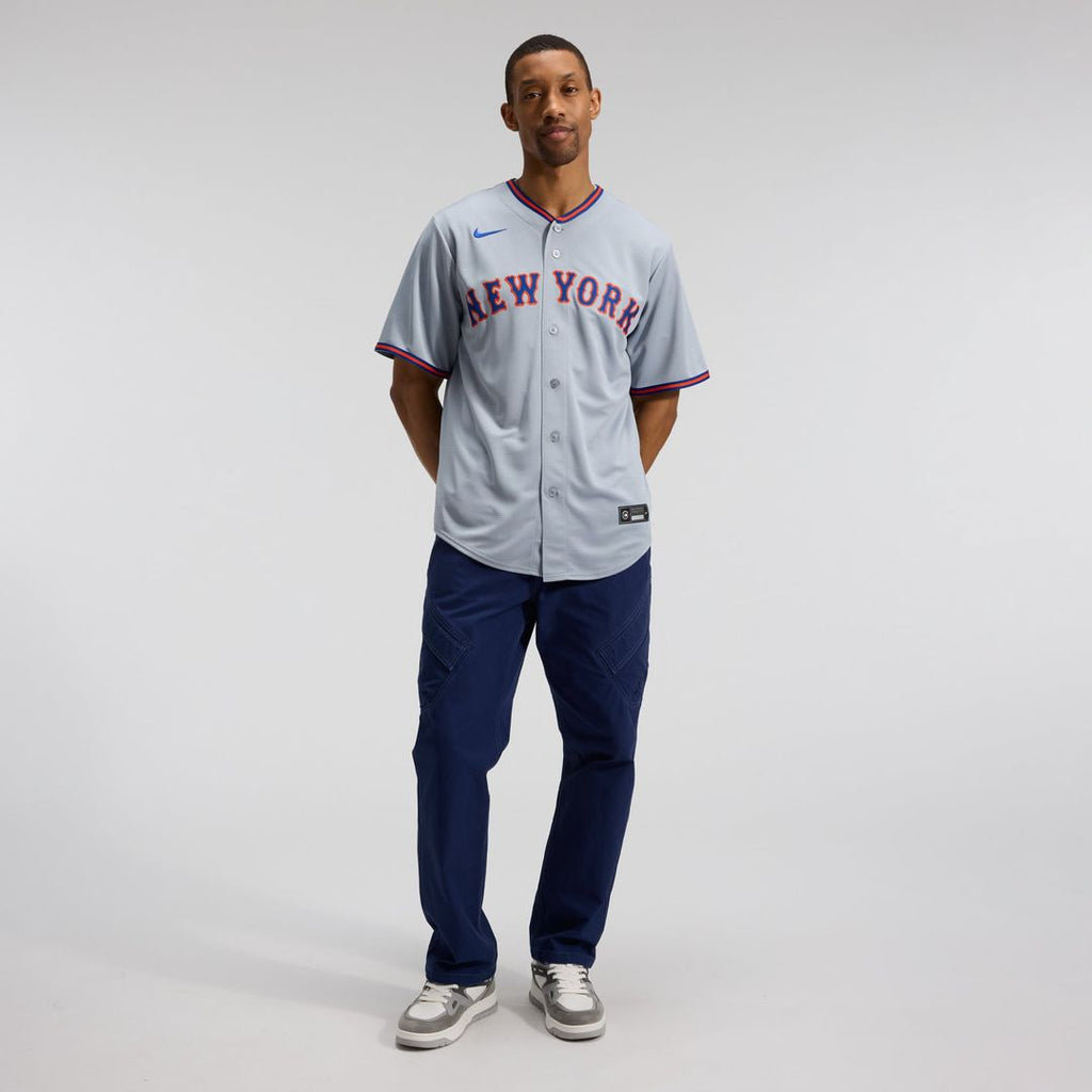New York Mets Nike Gray Replica Baseball Jersey