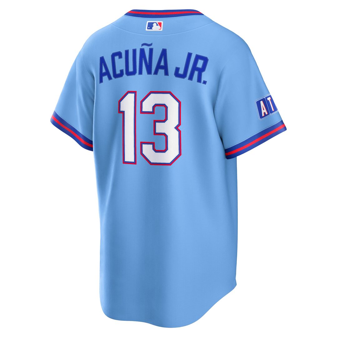 Atlanta Braves Nike Blue Baseball Jersey