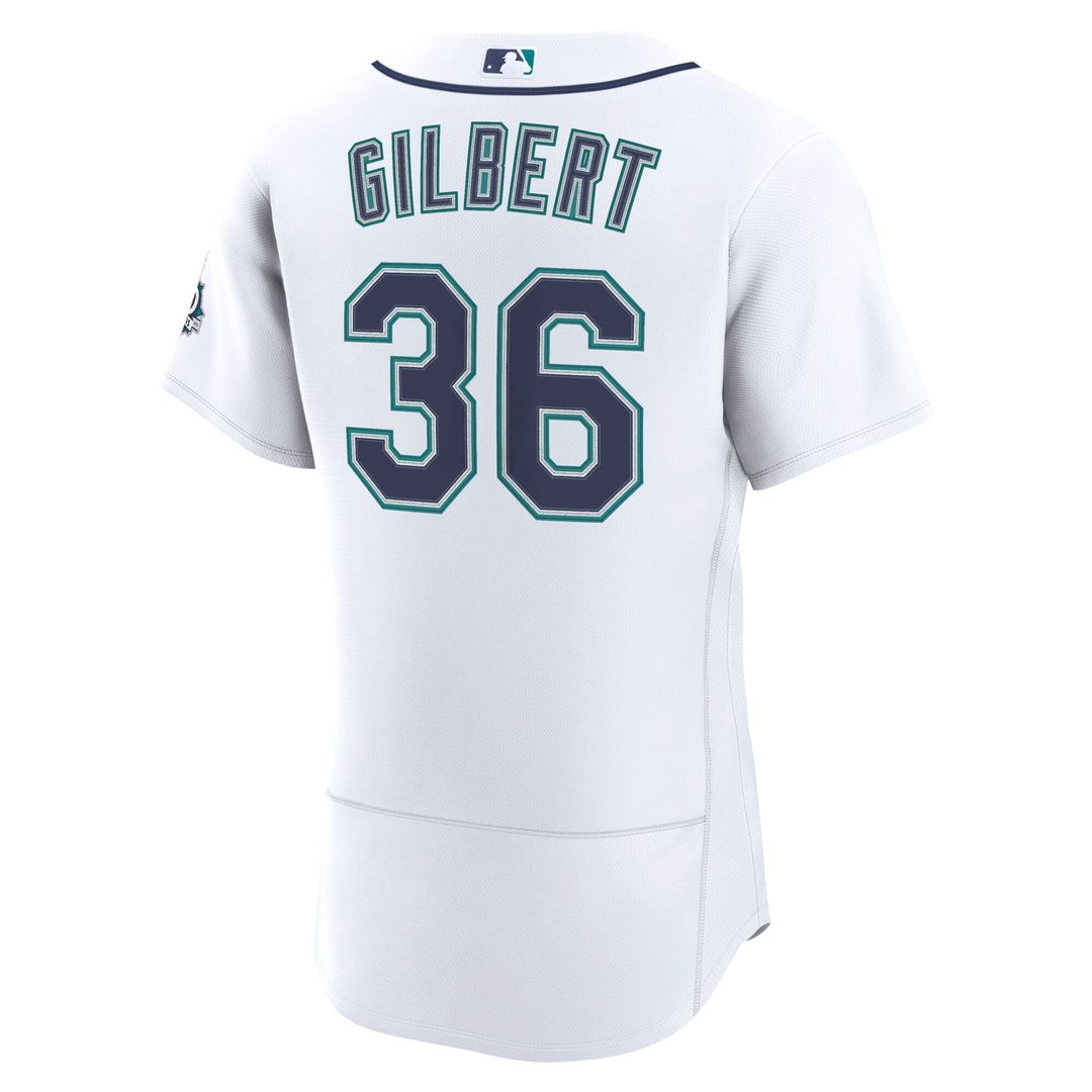 Seattle Mariners Nike White Authentic Baseball Jersey