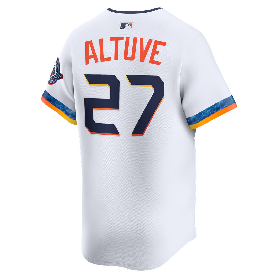 Houston Astros Nike White Baseball Jersey