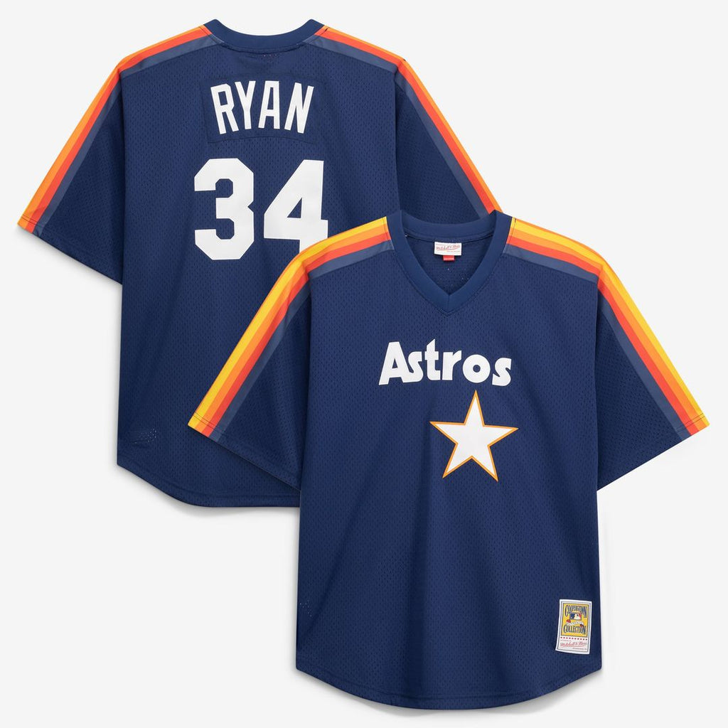 Houston Astros Mitchell & Ness Navy Authentic MLB baseball jersey