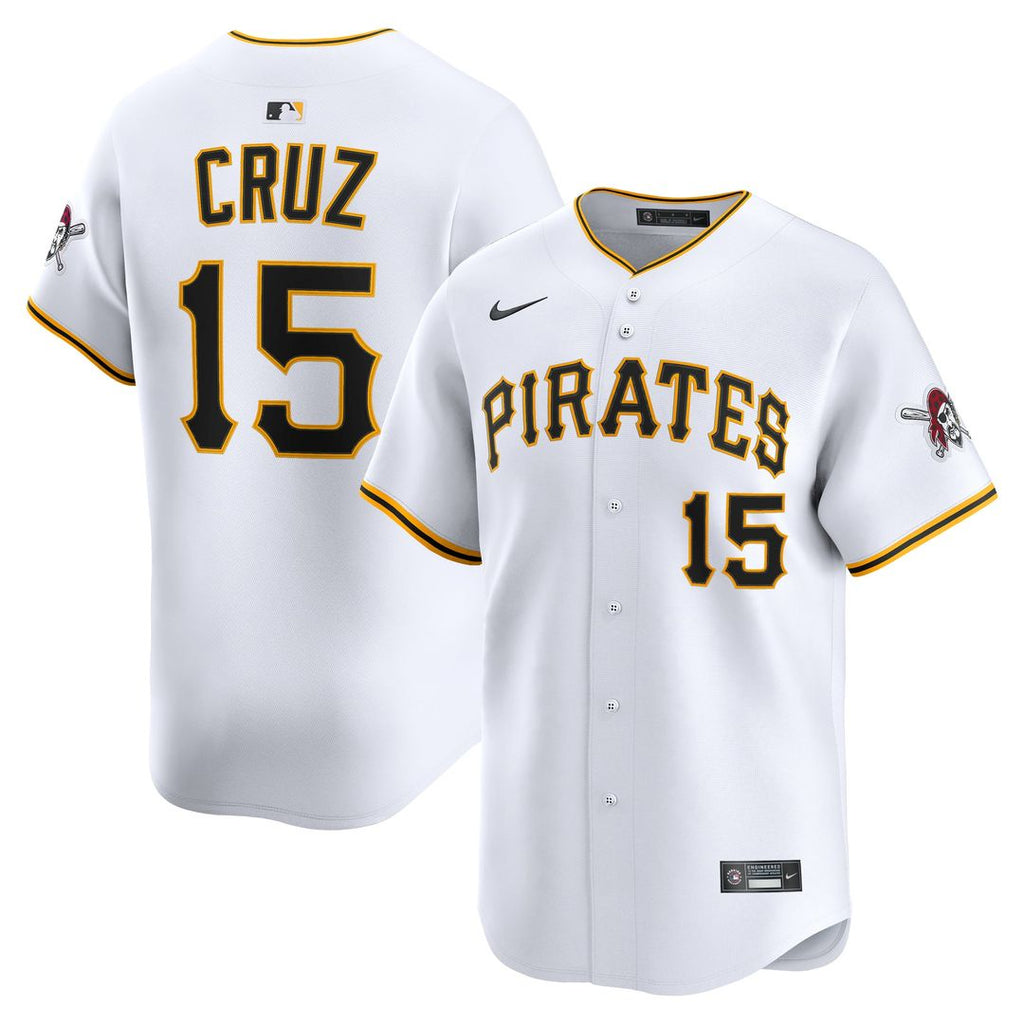 Pittsburgh Pirates Nike White Authentic MLB baseball jersey