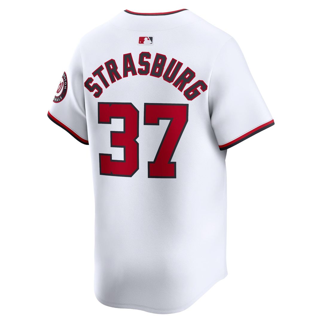 Washington Nationals Nike White Baseball Jersey