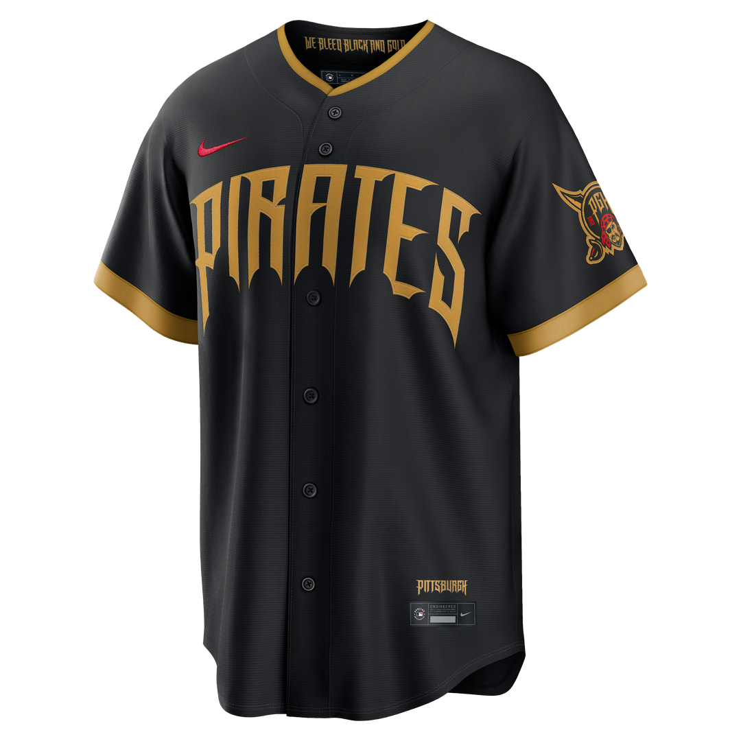 Pittsburgh Pirates Nike Black Baseball Jersey