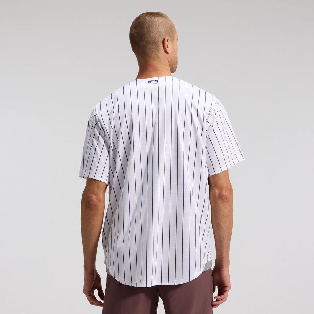 Colorado Rockies Nike Purple Replica Baseball Jersey