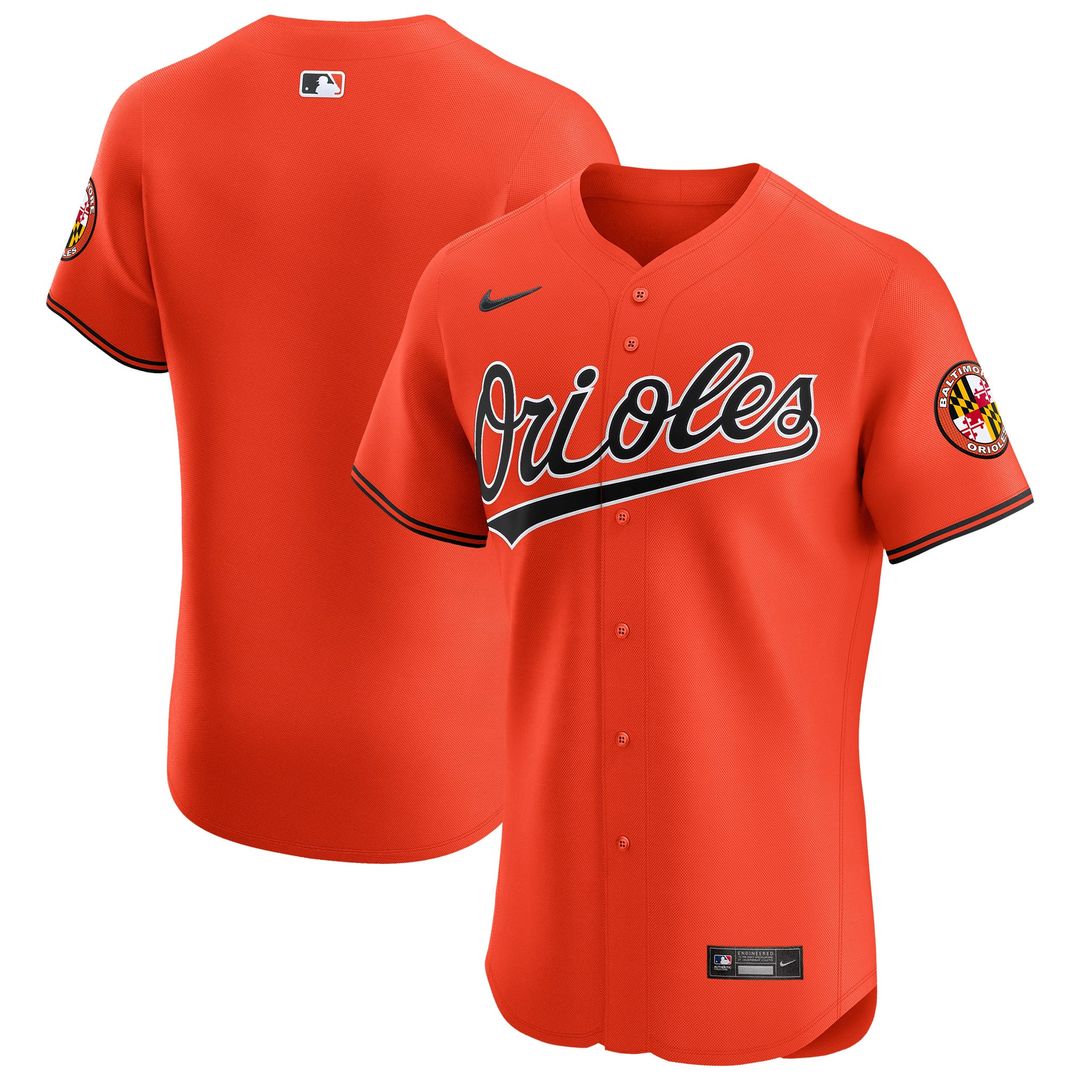Baltimore Orioles Nike Orange MLB baseball jersey