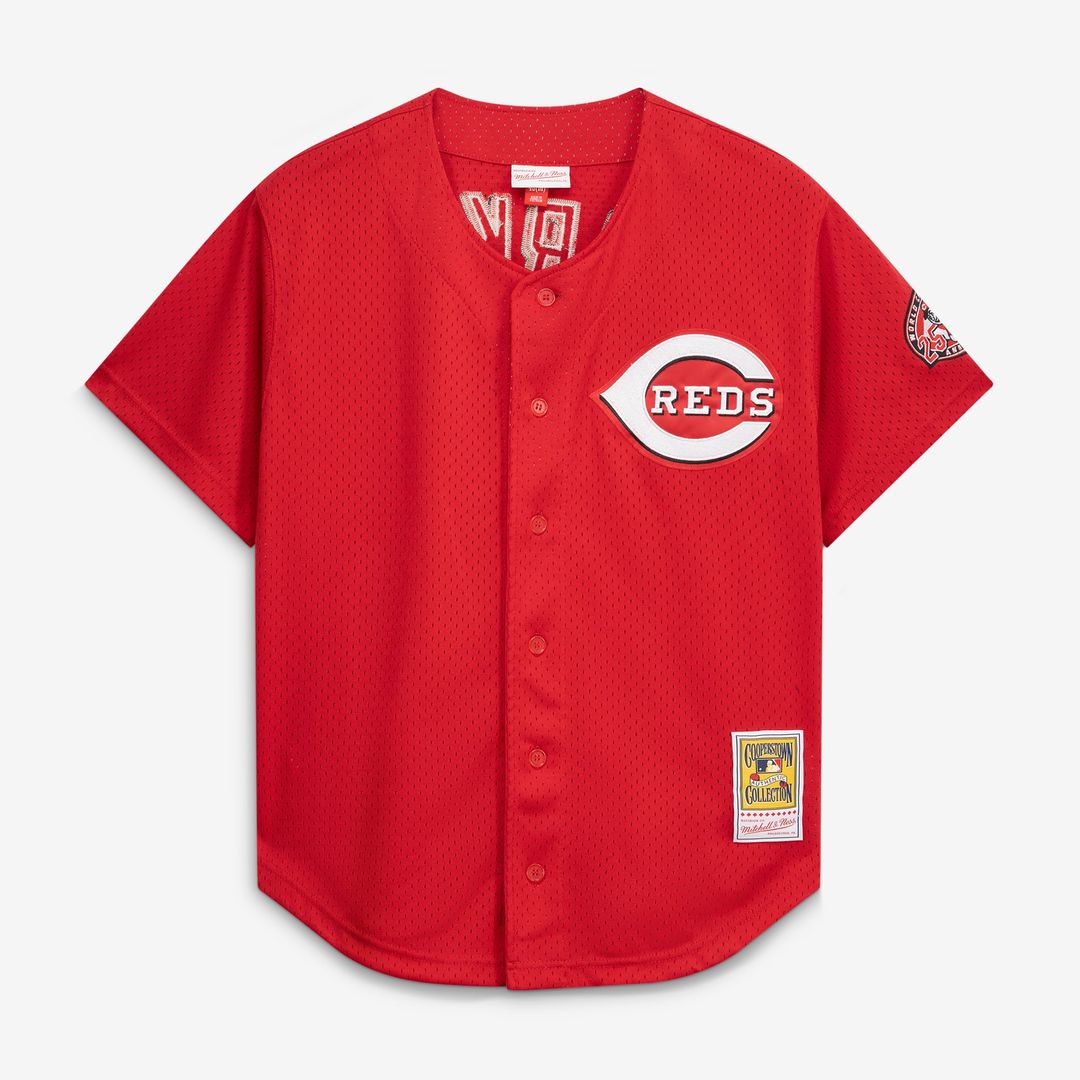 Cincinnati Reds Mitchell & Ness Red Baseball Jersey