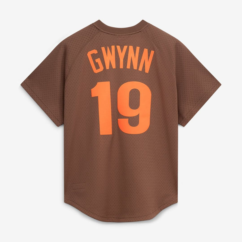San Diego Padres Mitchell & Ness Brown Authentic Baseball Jersey