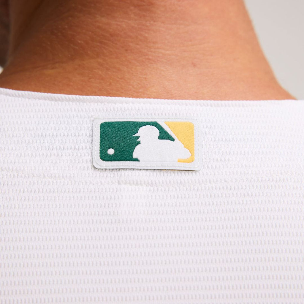 Athletics Nike White Replica Baseball Jersey
