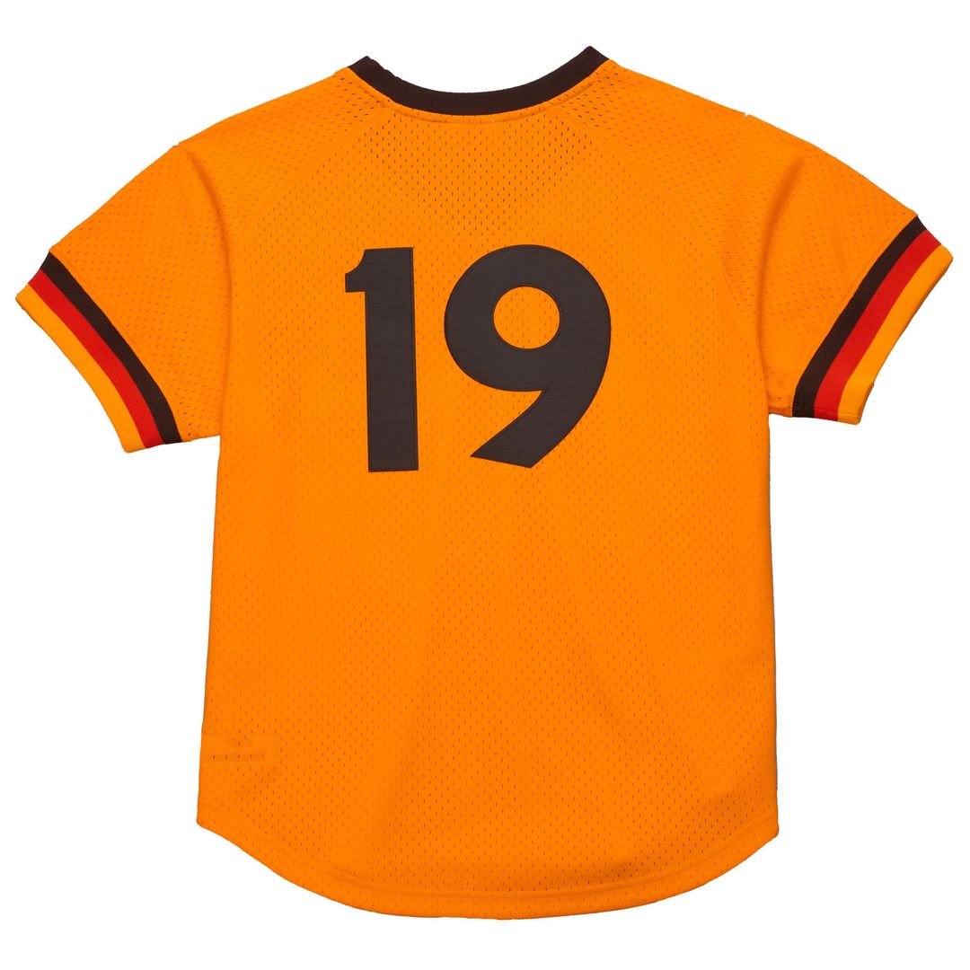 San Diego Padres Mitchell & Ness Gold Baseball Jersey
