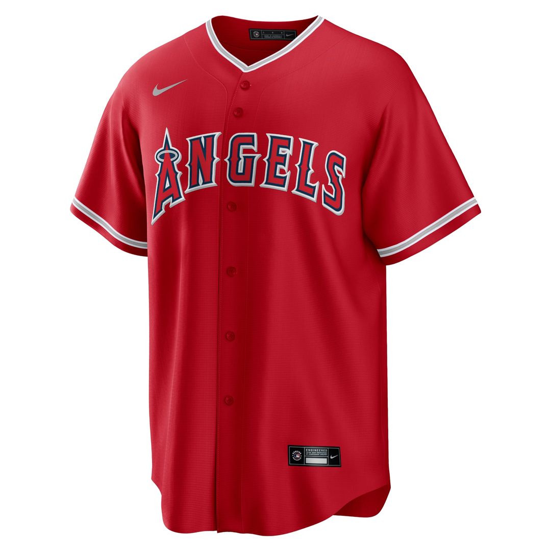 Los Angeles Angels Nike Red Replica Baseball Jersey