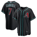 Arizona Diamondbacks Nike Black Replica Baseball Jersey