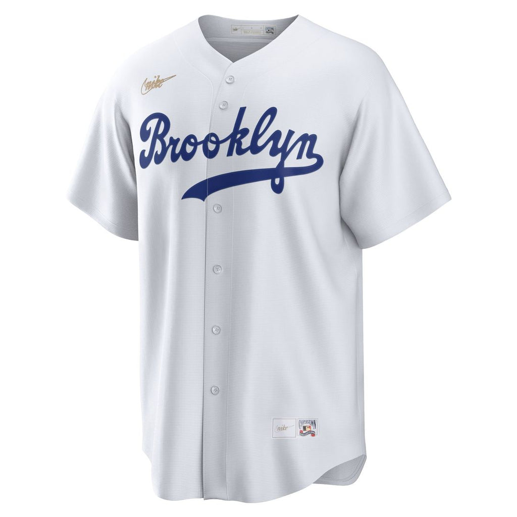 Brooklyn Dodgers Nike White Replica Baseball Jersey