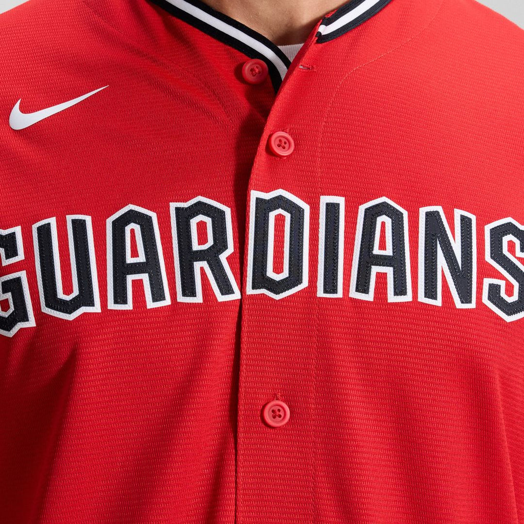 Cleveland Guardians Nike Red Replica Baseball Jersey