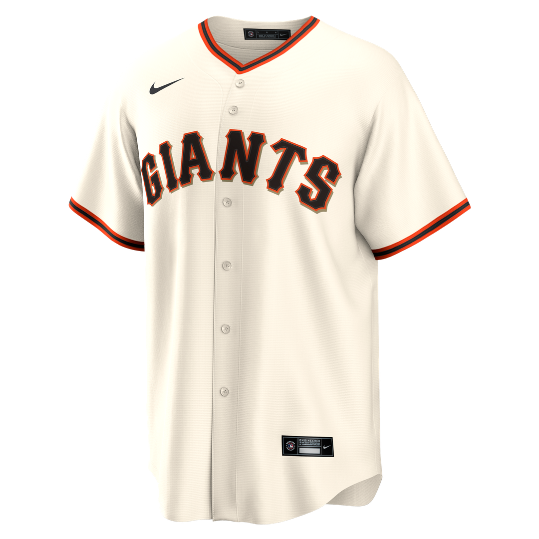San Francisco Giants Nike Cream Replica Baseball Jersey