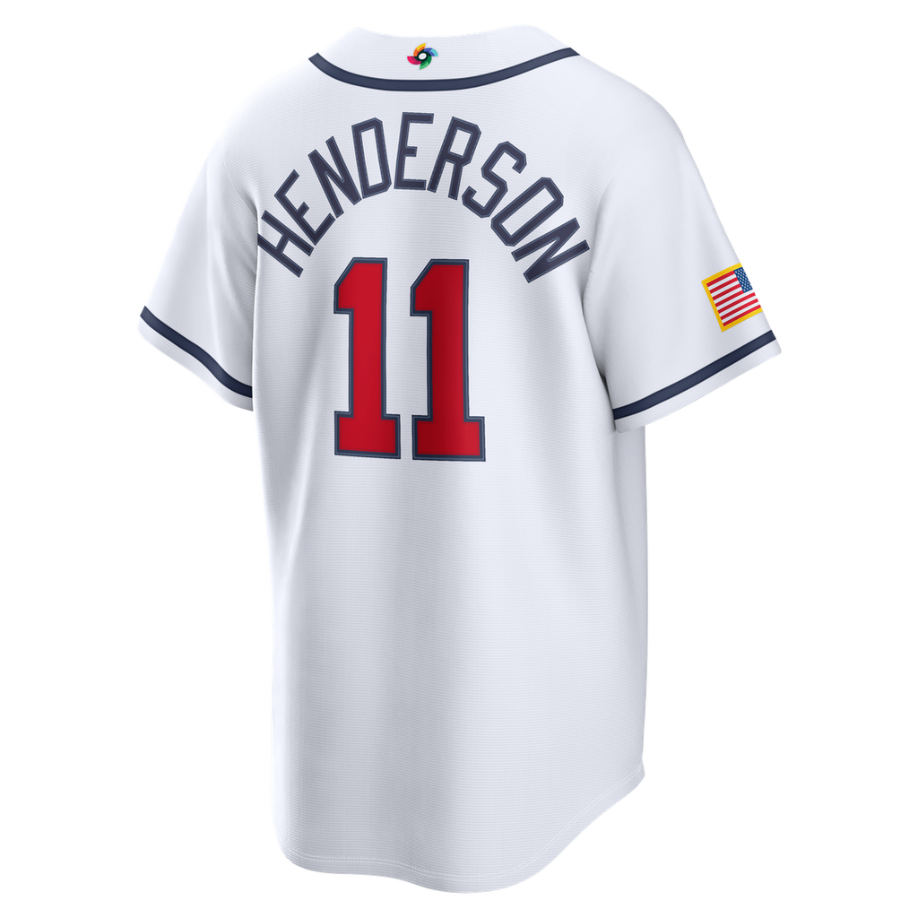 USA Baseball Nike White Baseball Jersey
