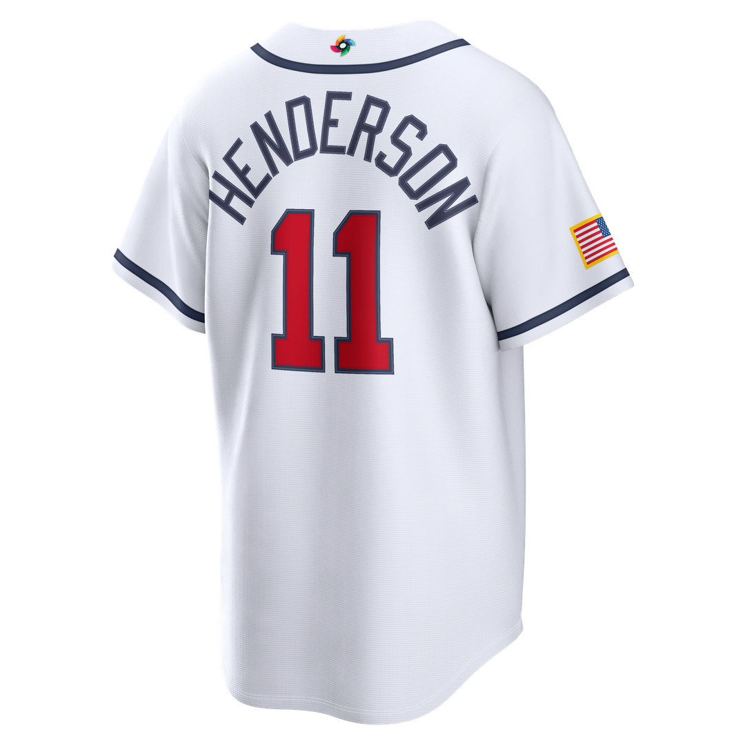 USA Baseball Nike White Baseball Jersey