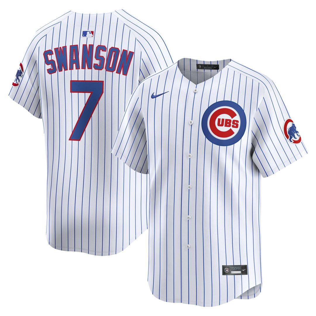 Chicago Cubs Nike White Authentic MLB baseball jersey