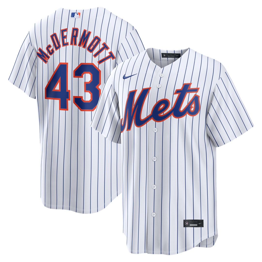 New York Mets Nike White Replica MLB baseball jersey