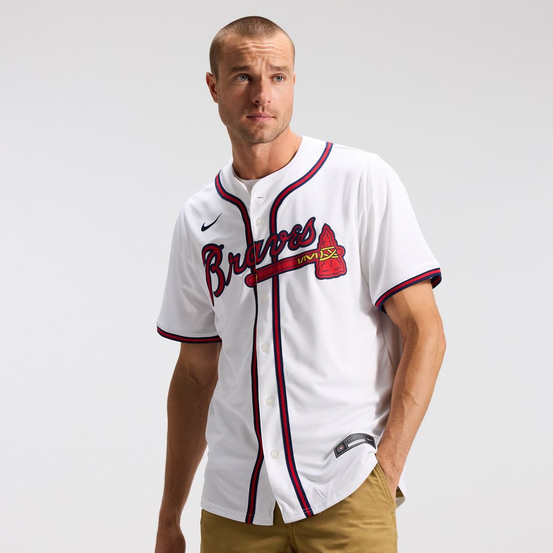 Atlanta Braves Nike White Authentic Baseball Jersey