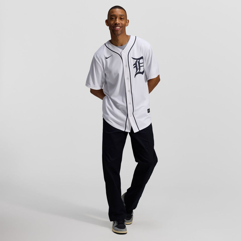 Detroit Tigers Nike White Authentic Baseball Jersey
