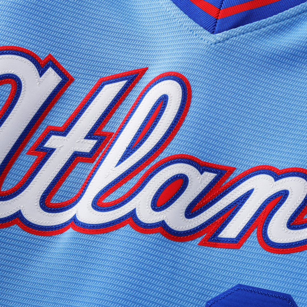 Atlanta Braves Nike Blue Baseball Jersey