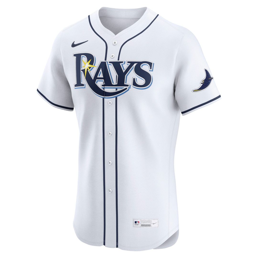 Tampa Bay Rays Nike White Authentic Baseball Jersey