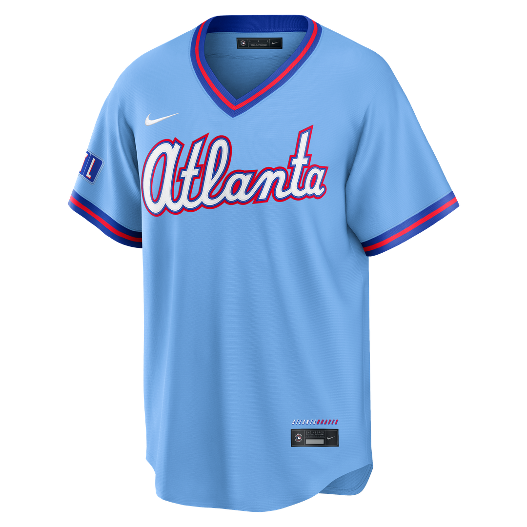 Atlanta Braves Nike Blue Baseball Jersey