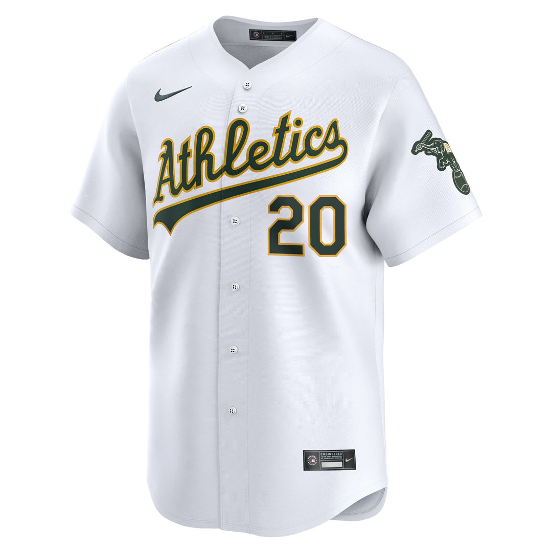 Athletics Nike White Authentic Baseball Jersey
