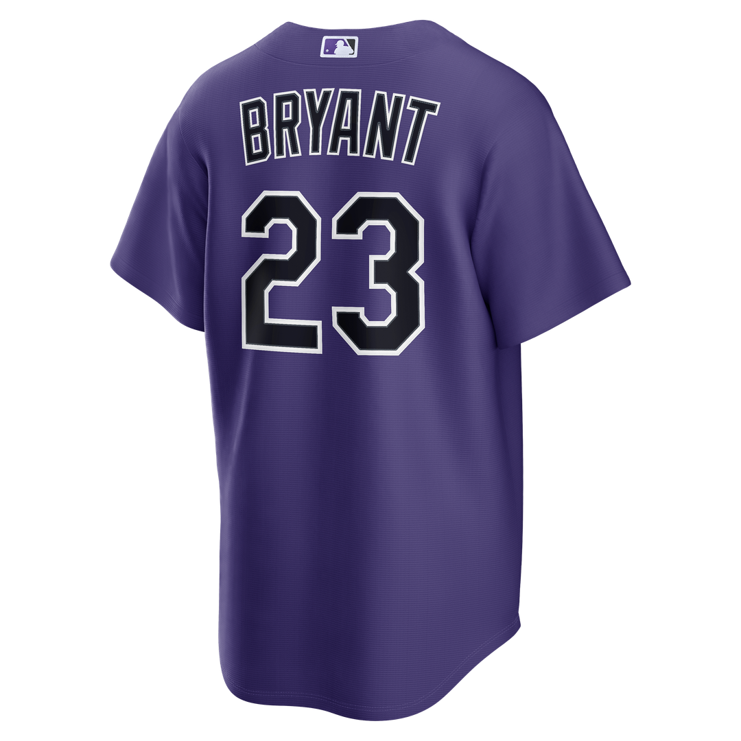 Colorado Rockies Nike Purple Replica Baseball Jersey