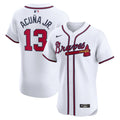 Atlanta Braves Nike White Authentic MLB baseball jersey