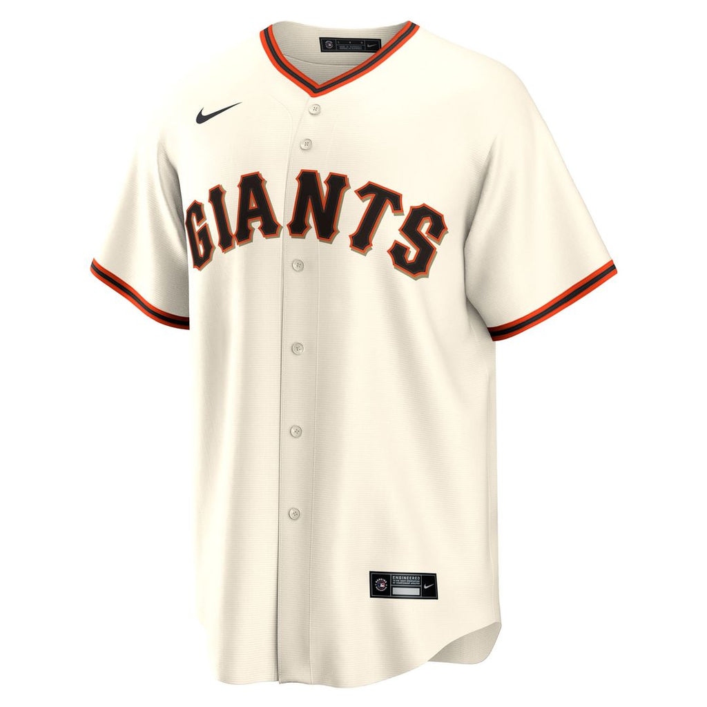 San Francisco Giants Nike Cream Replica Baseball Jersey
