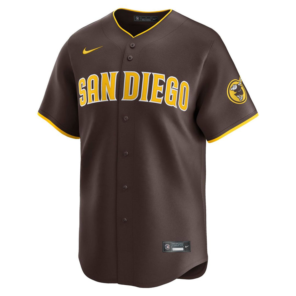 San Diego Padres Nike Brown Authentic Baseball Jersey