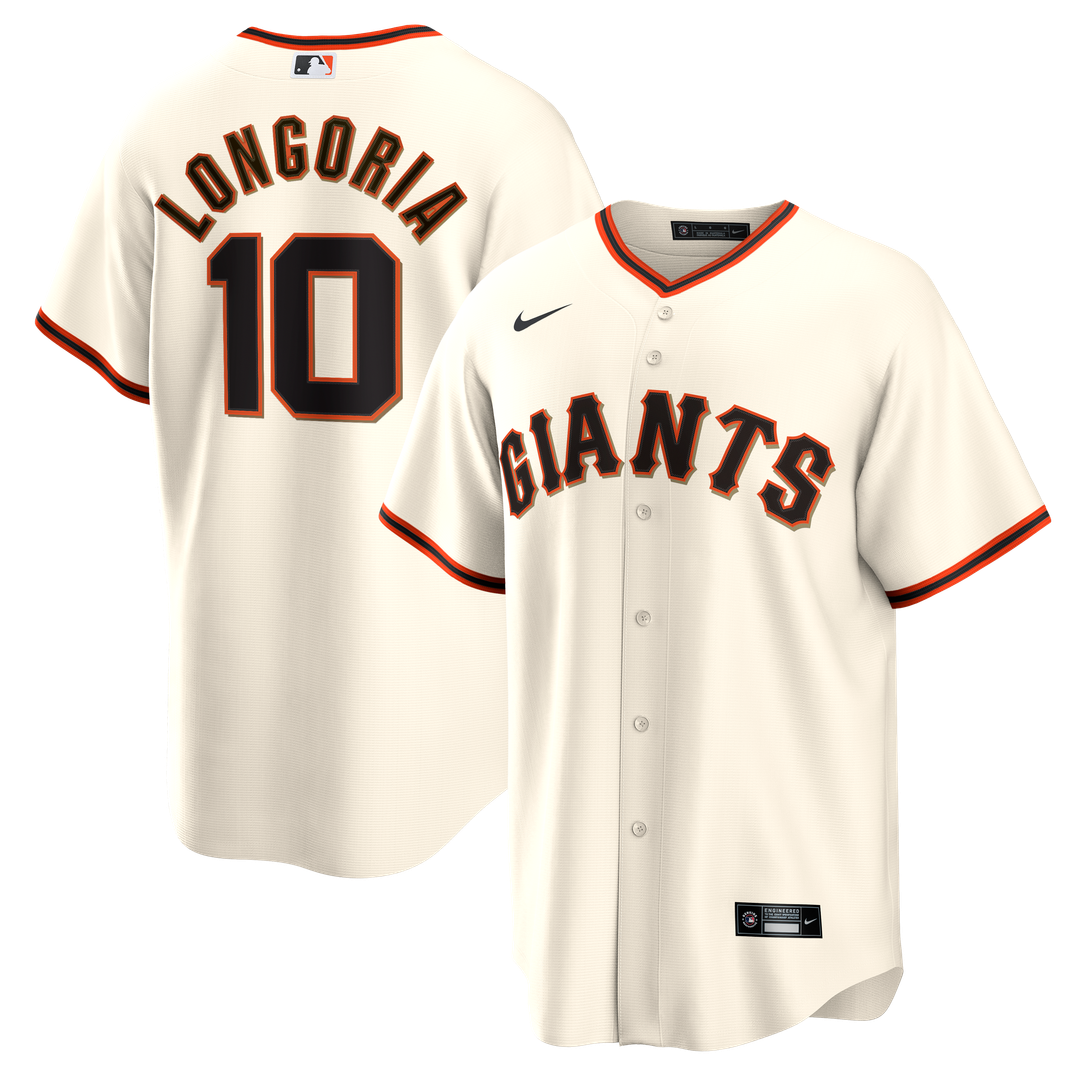 San Francisco Giants Nike Cream Replica MLB baseball jersey