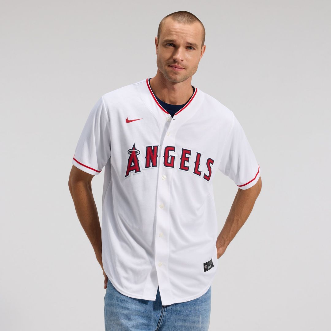 Los Angeles Angels Nike White Replica Baseball Jersey