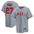 Los Angeles Angels Nike Gray Replica Baseball Jersey