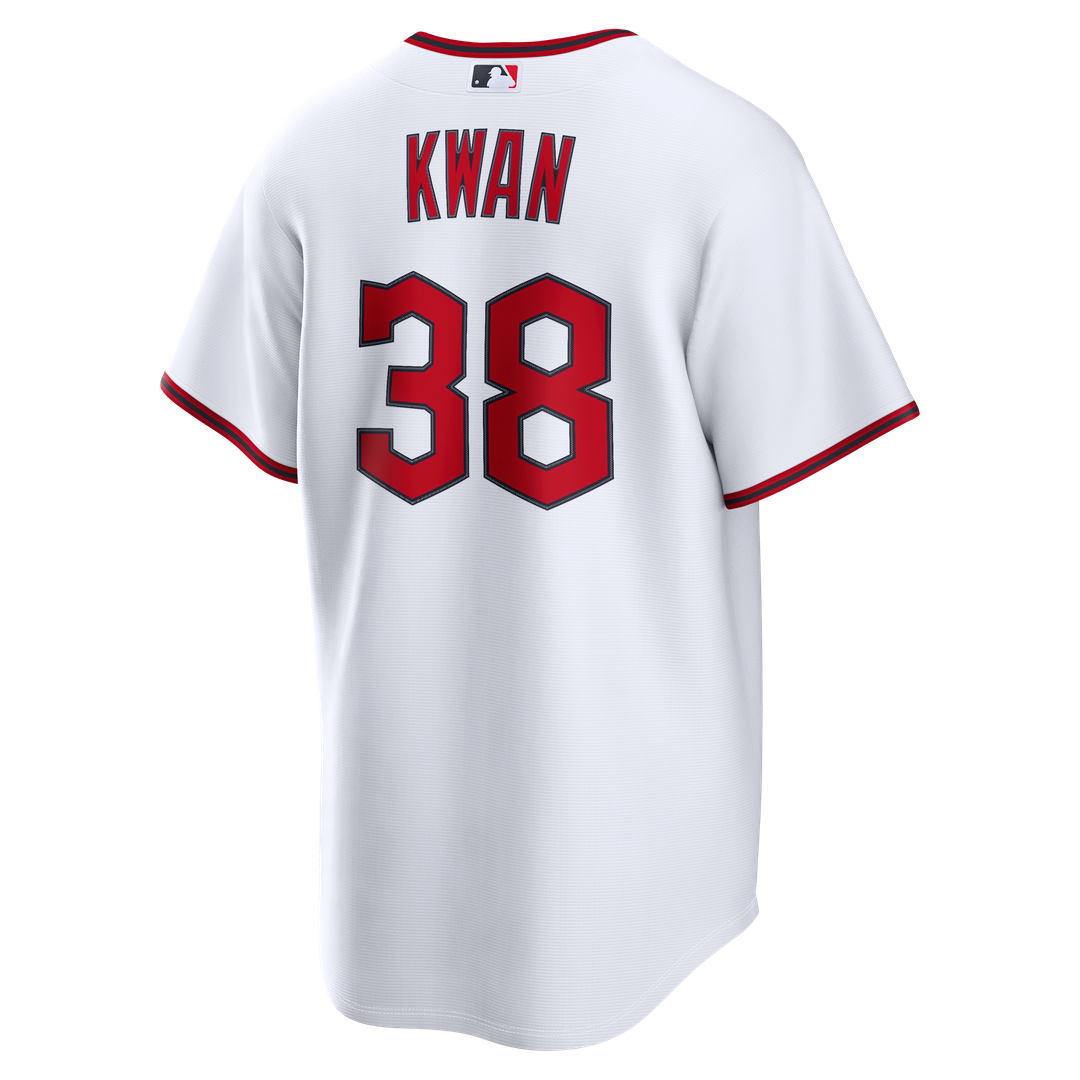 Cleveland Guardians Nike White Replica Baseball Jersey