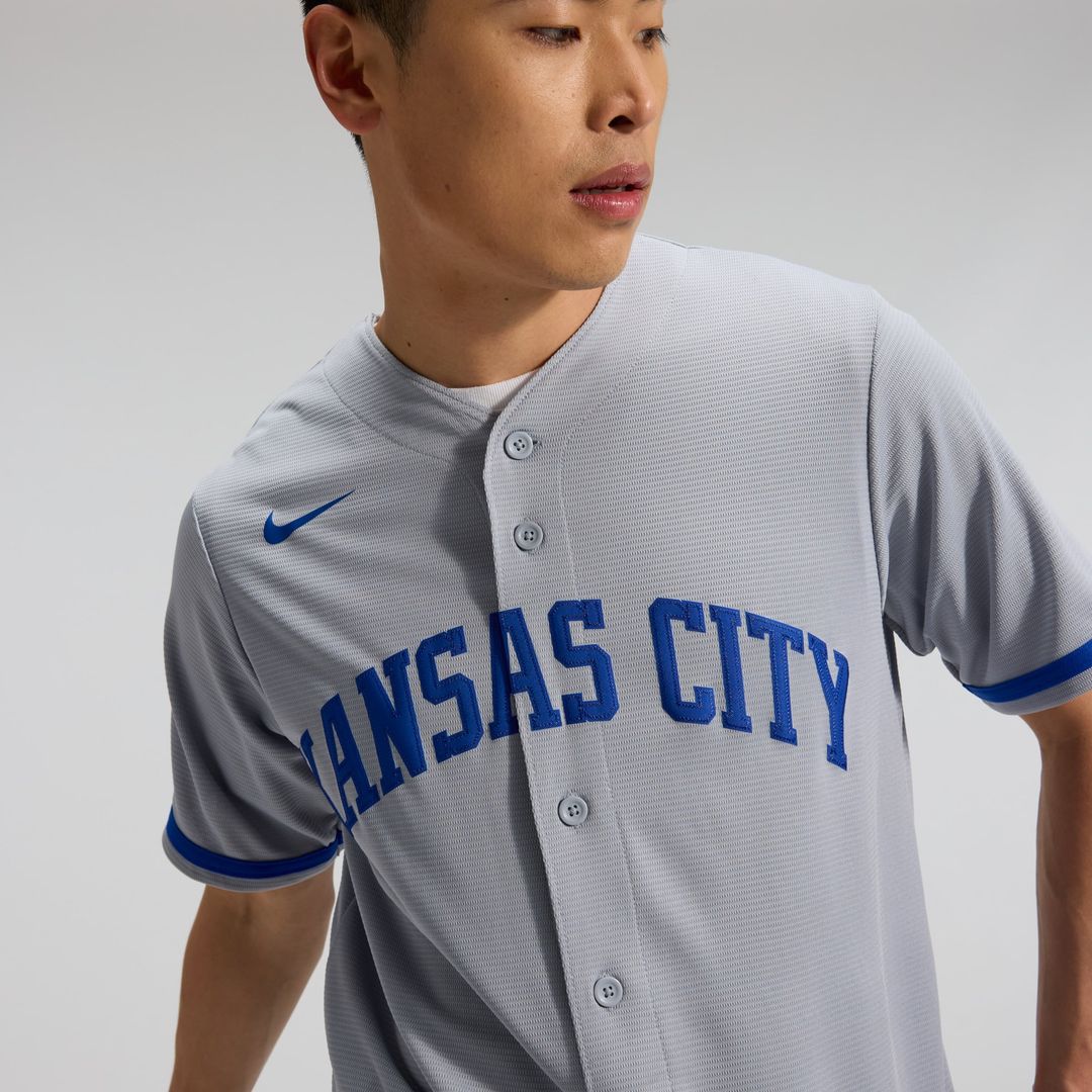 Kansas City Royals Nike Blue Replica Baseball Jersey