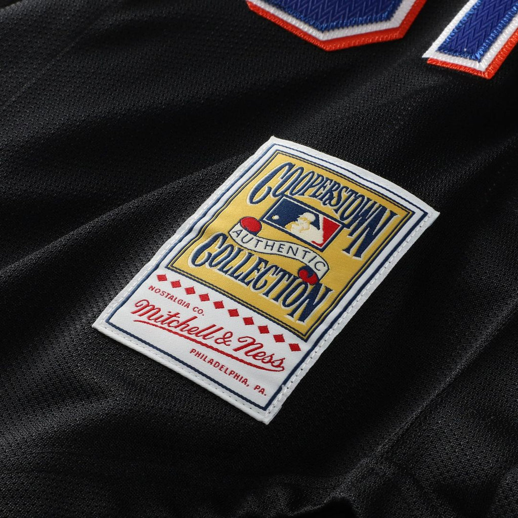 New York Mets Mitchell & Ness Black Authentic Baseball Jersey