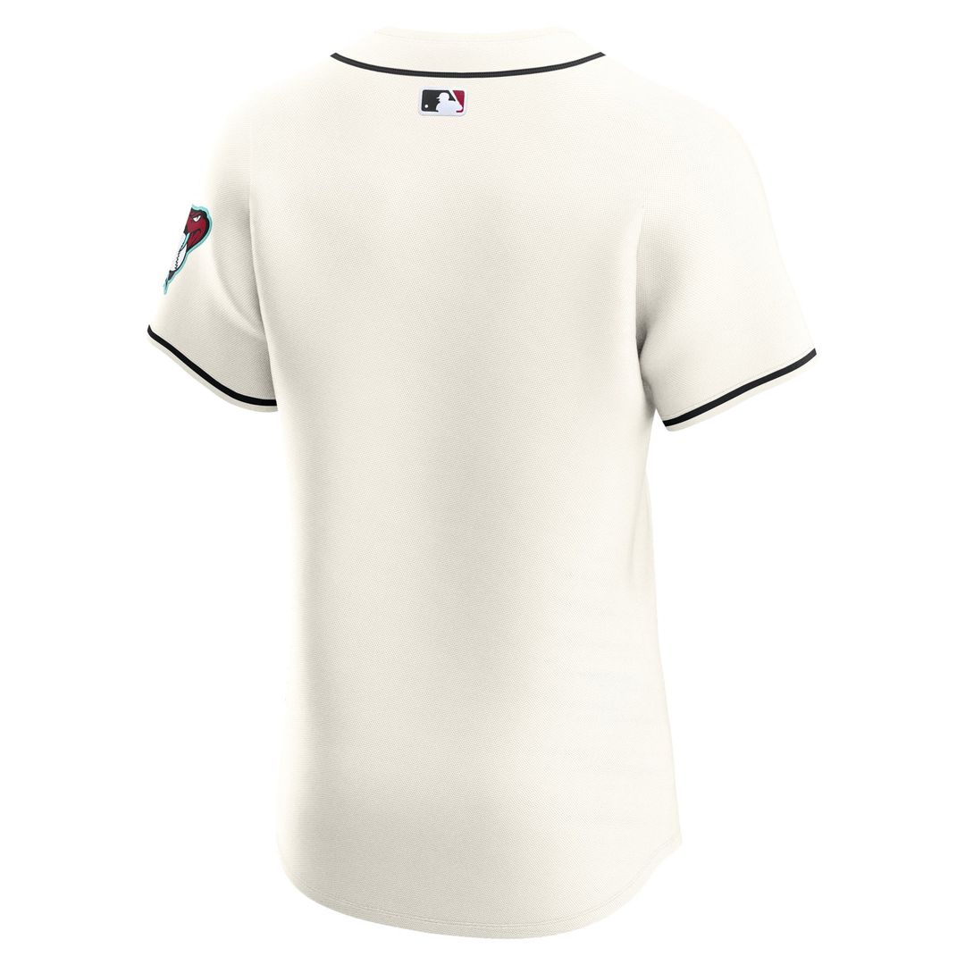 Arizona Diamondbacks Nike Cream Authentic Baseball Jersey