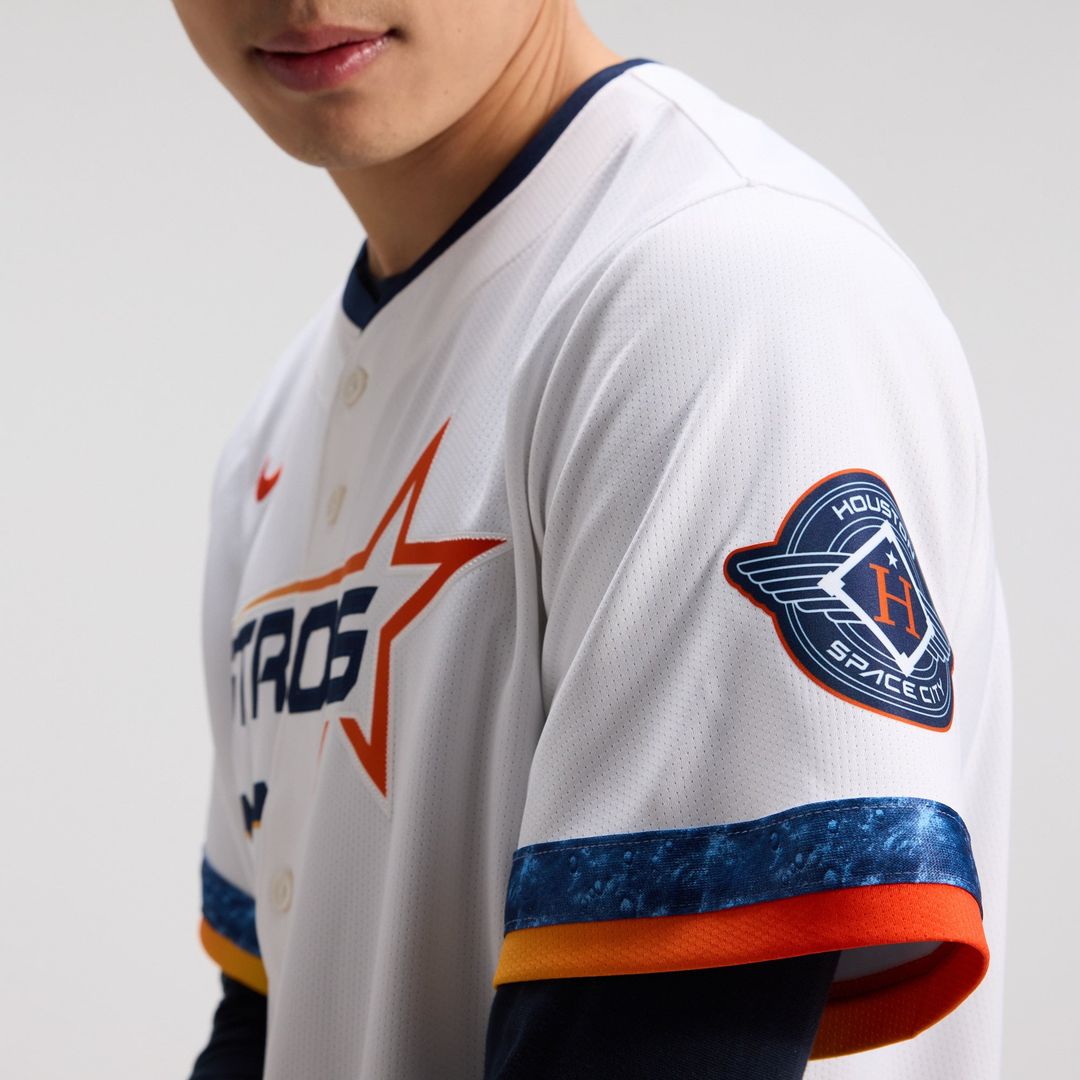 Houston Astros Nike White Baseball Jersey