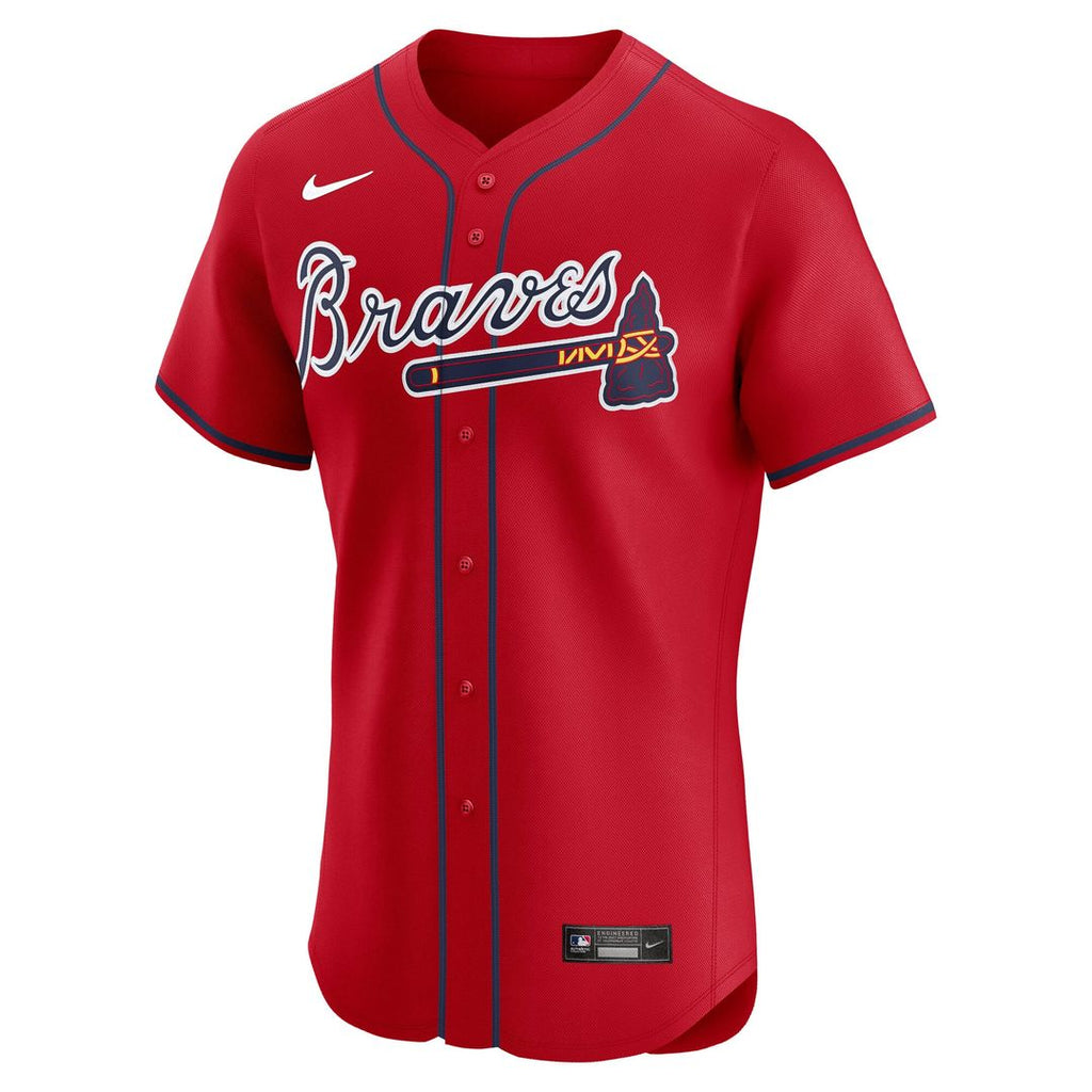 Atlanta Braves Nike Red Authentic Baseball Jersey
