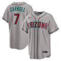 Arizona Diamondbacks Nike Gray Replica Baseball Jersey