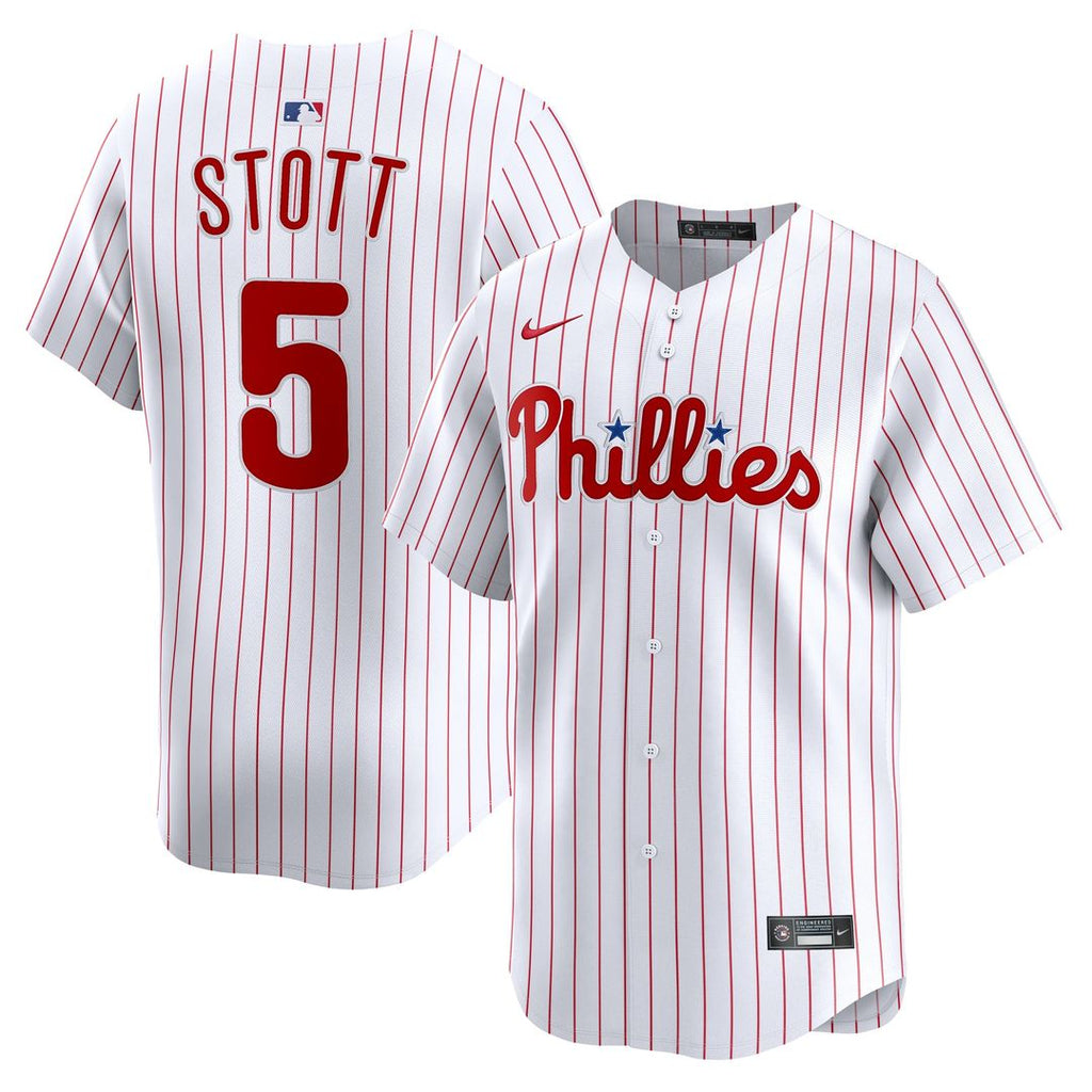 Philadelphia Phillies Nike White Authentic MLB baseball jersey