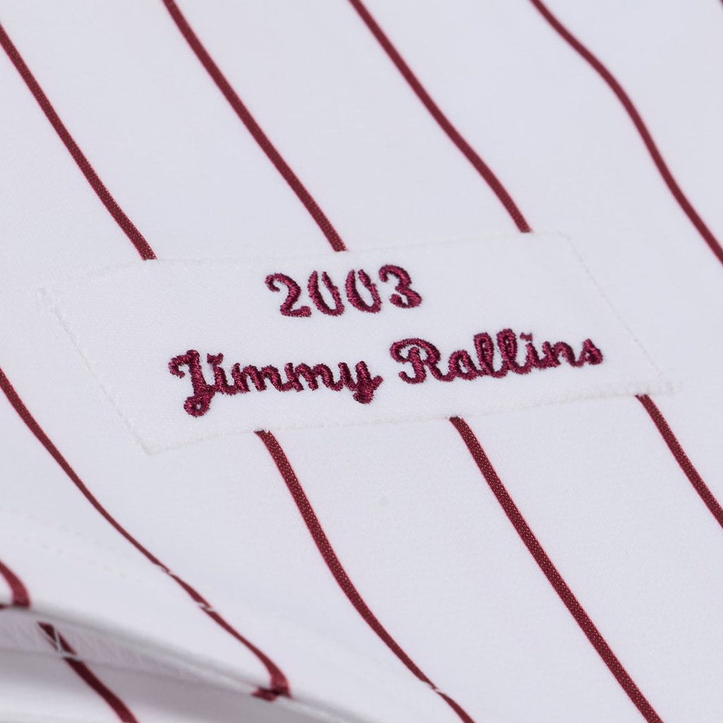 Philadelphia Phillies Mitchell & Ness White Authentic Baseball Jersey