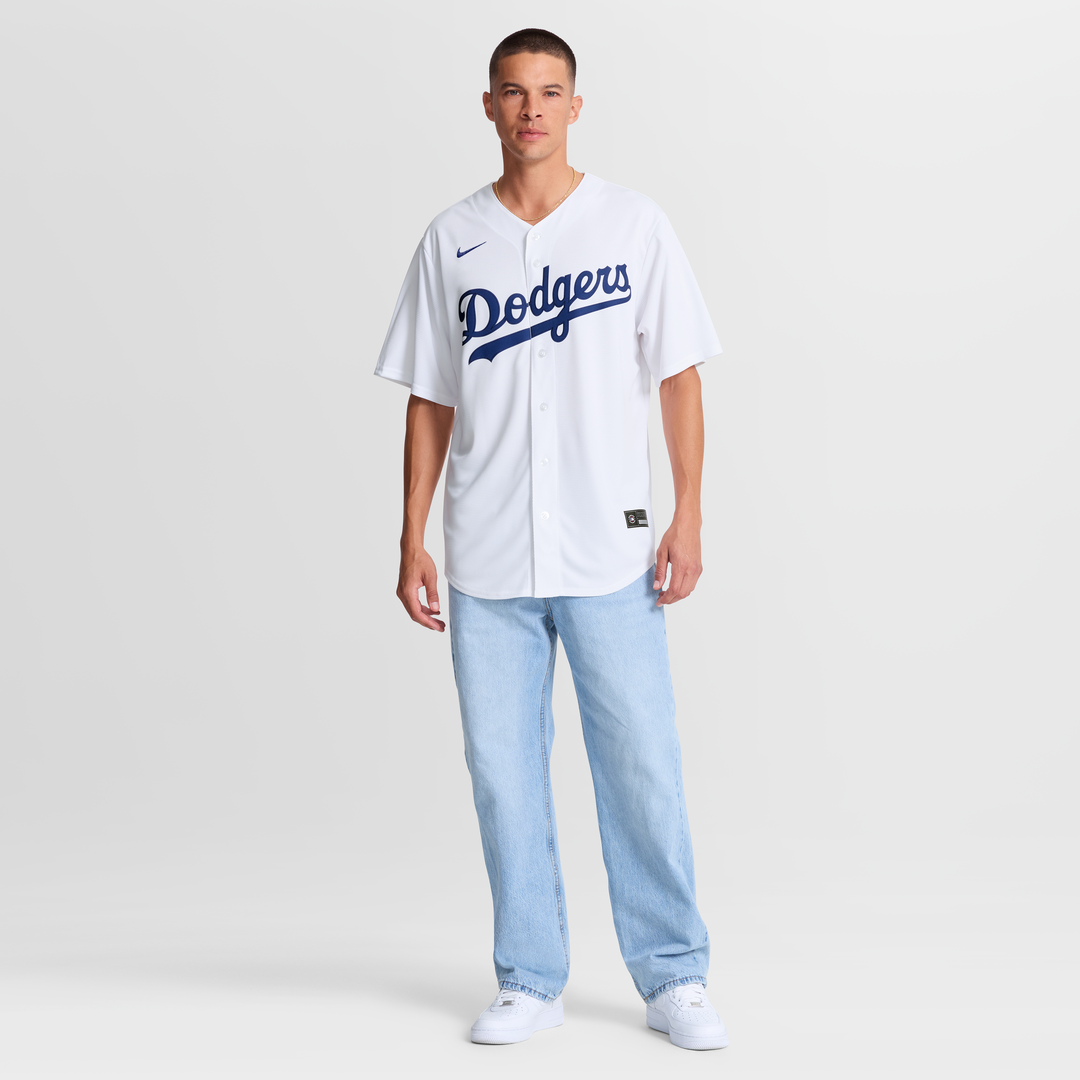 Los Angeles Dodgers Nike White Replica Baseball Jersey